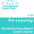 Cram Course - 2-20 General Lines Agent Pass Prep Course